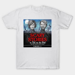 Scary Stories To Tell on the Pod (Official Logo) T-Shirt